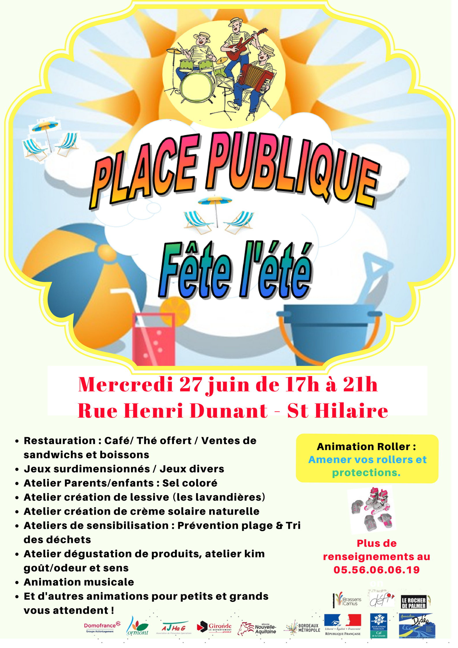 Place Publique fête lété